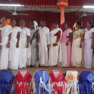 ශාන්ත ෆ්‍රැන්සිස් මහා විද්‍යාලයේ 2023 වෙසක් උත්සවය.